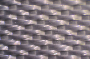 26 oz style 1938 Fiberglass cloth micro closer photo from Thayercraft