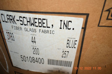 Photo of Clark-Schwebel 3783 label