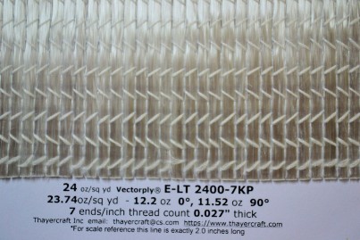 E-LT 2400-7KP  Vectorply stitched fiberglass close up full size