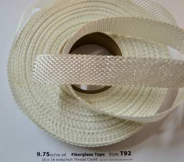 Fiberglass Cloth Tape 6oz x 6 Inch x 50 Yd Roll